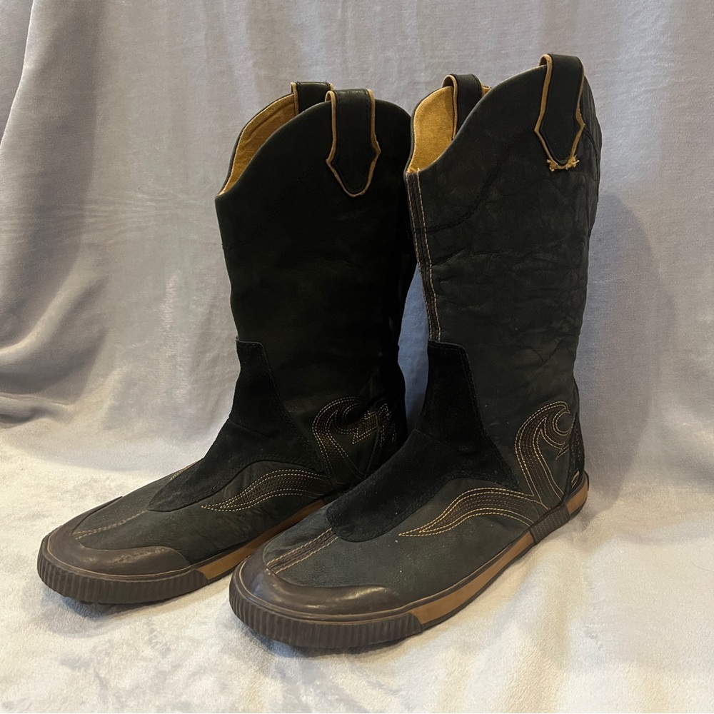 Diesel Salina Sneaker Cowboy Boots Size 10